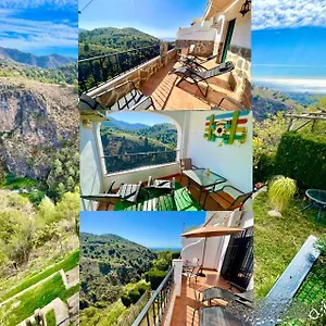  Apartamento Axarquia 1, Terraza Privada Con Vistas A La Montaña Rio Y Al Mar